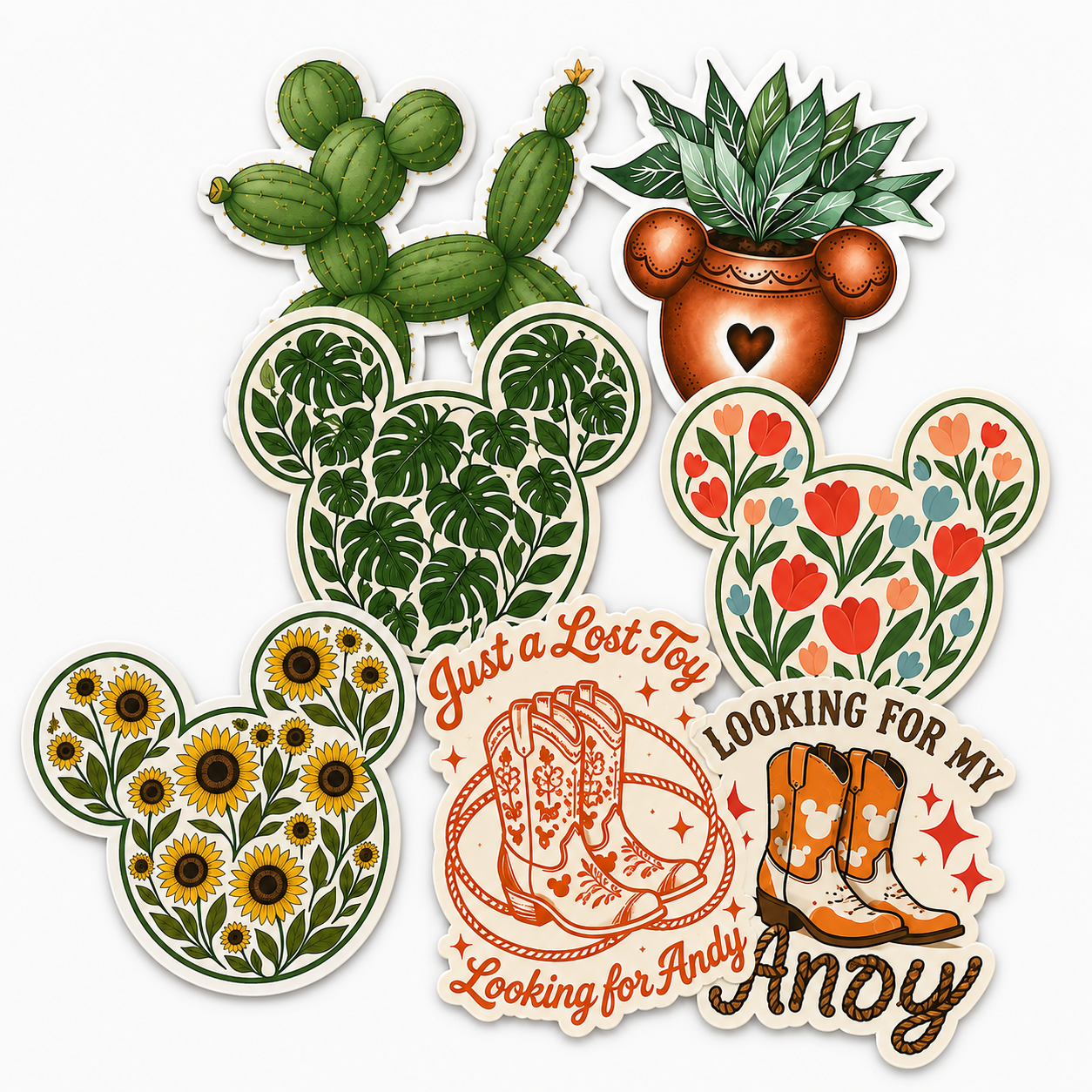 Botanical Mickey Planter