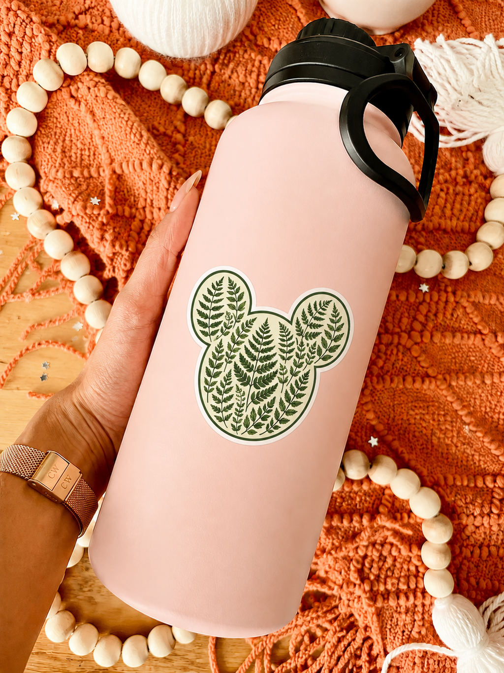 Fern Mickey Sticker